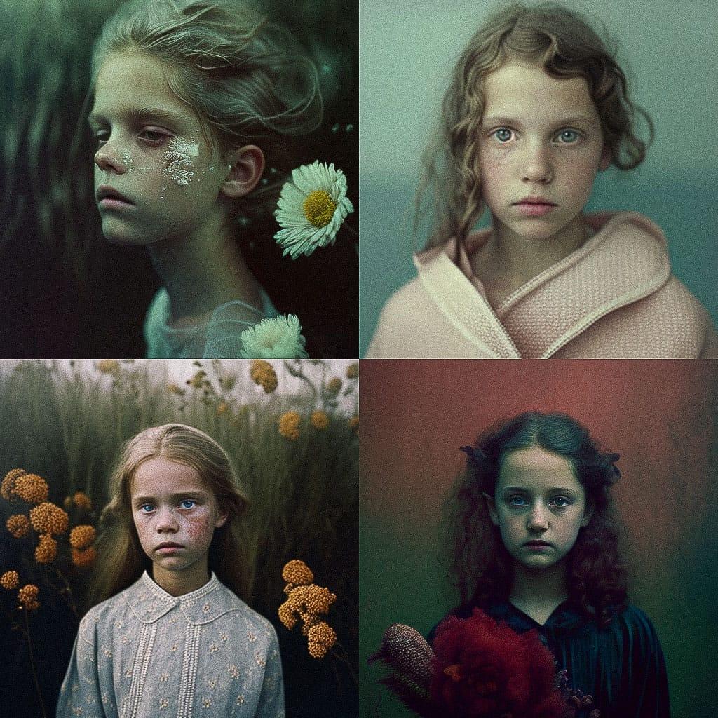 Martina Hoogland Ivanow style, Midjourney V4, render 1 of 4