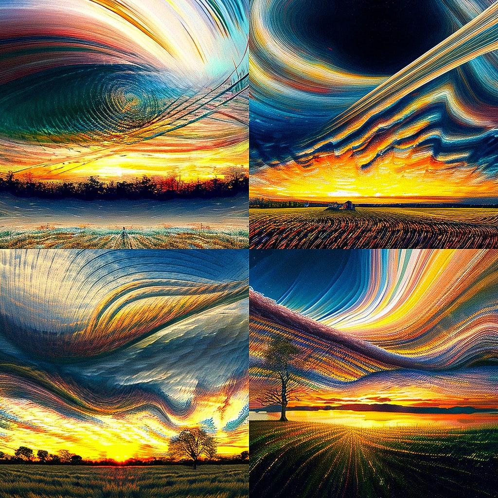 Matt Molloy style, Midjourney V4, render 1 of 4