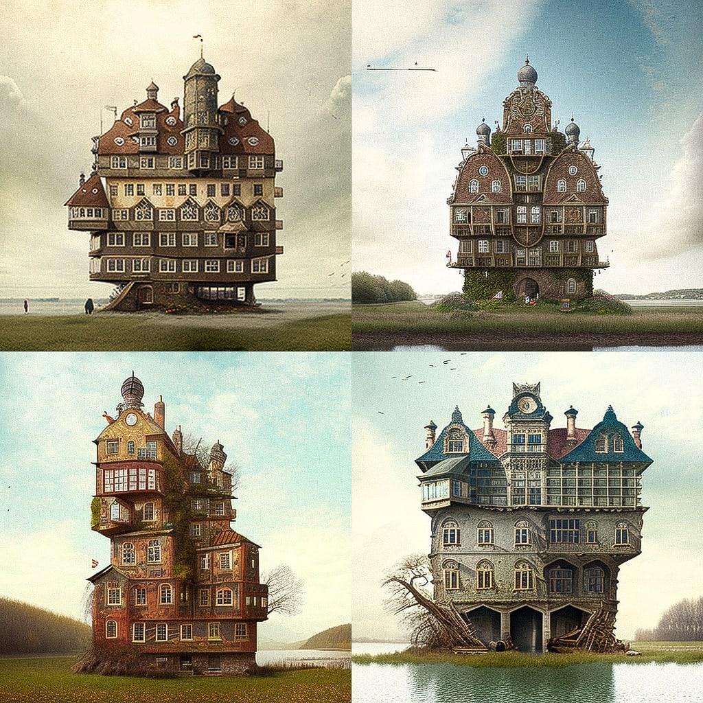 Matthias Jung style, Midjourney V4, render 1 of 4