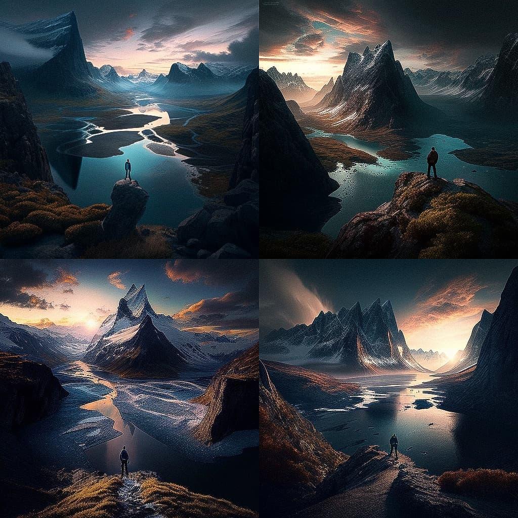 Max Rive style, Midjourney V4, render 1 of 4