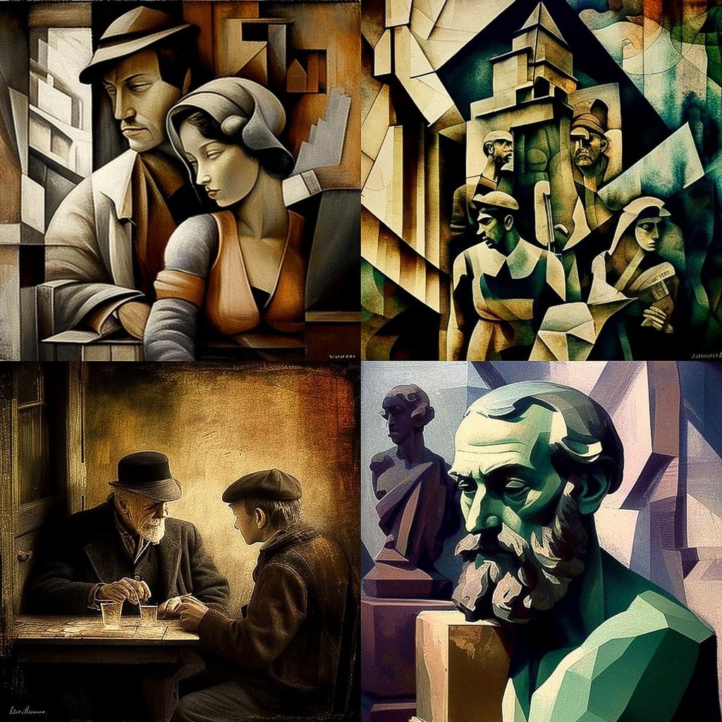 Max Weber style, Midjourney V4, render 1 of 4