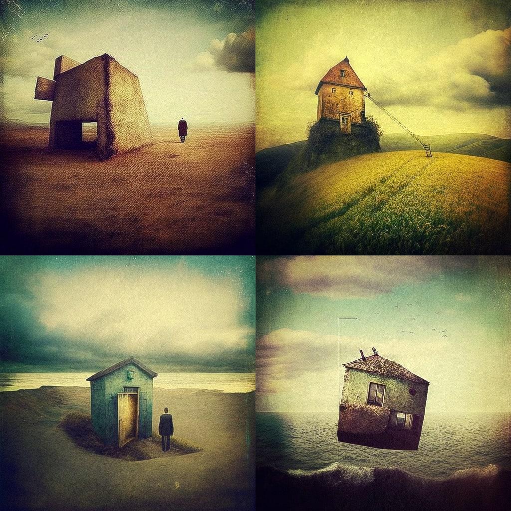 Michael Vincent Manalo style, Midjourney V4, render 1 of 4