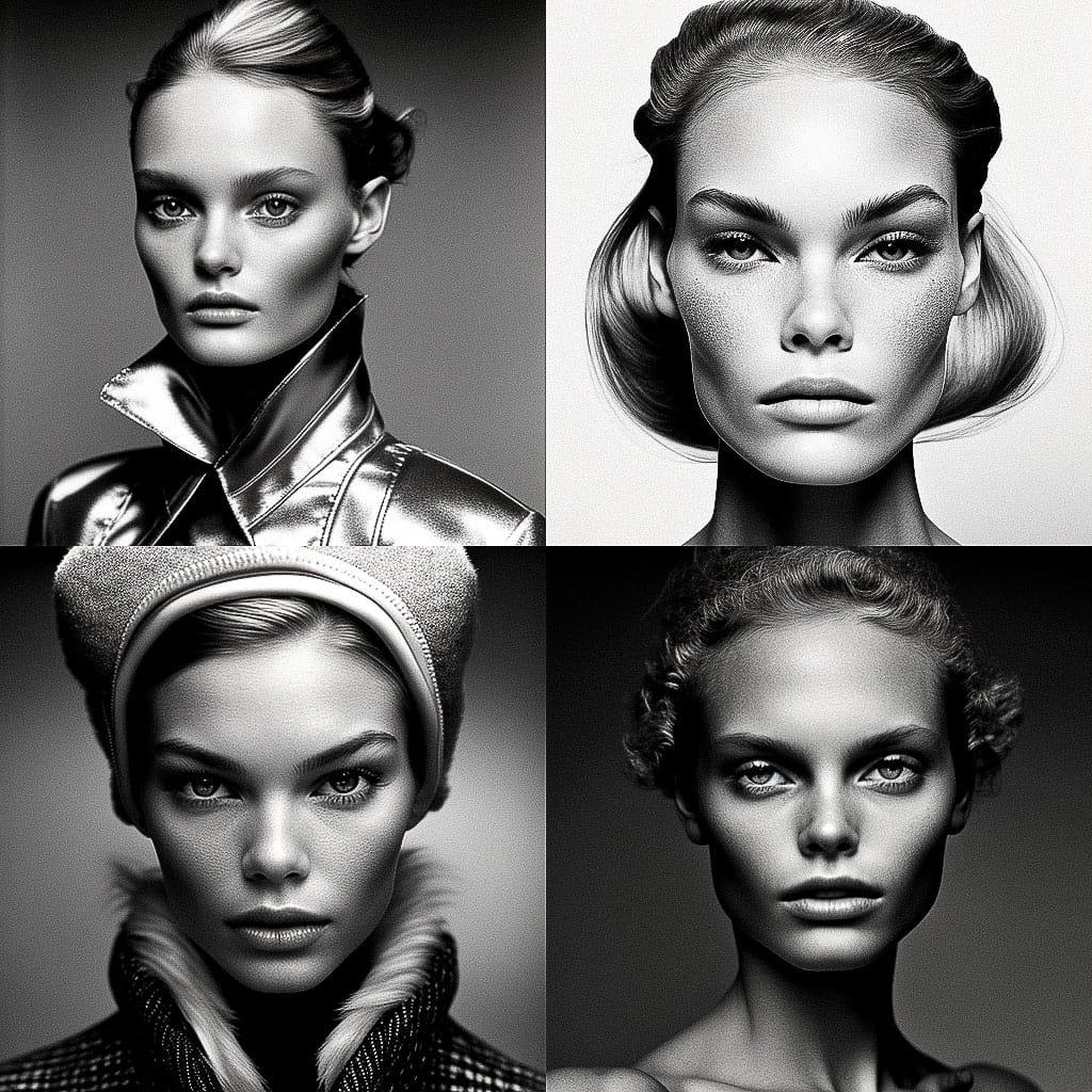 Michel Comte style, Midjourney V4, render 1 of 4