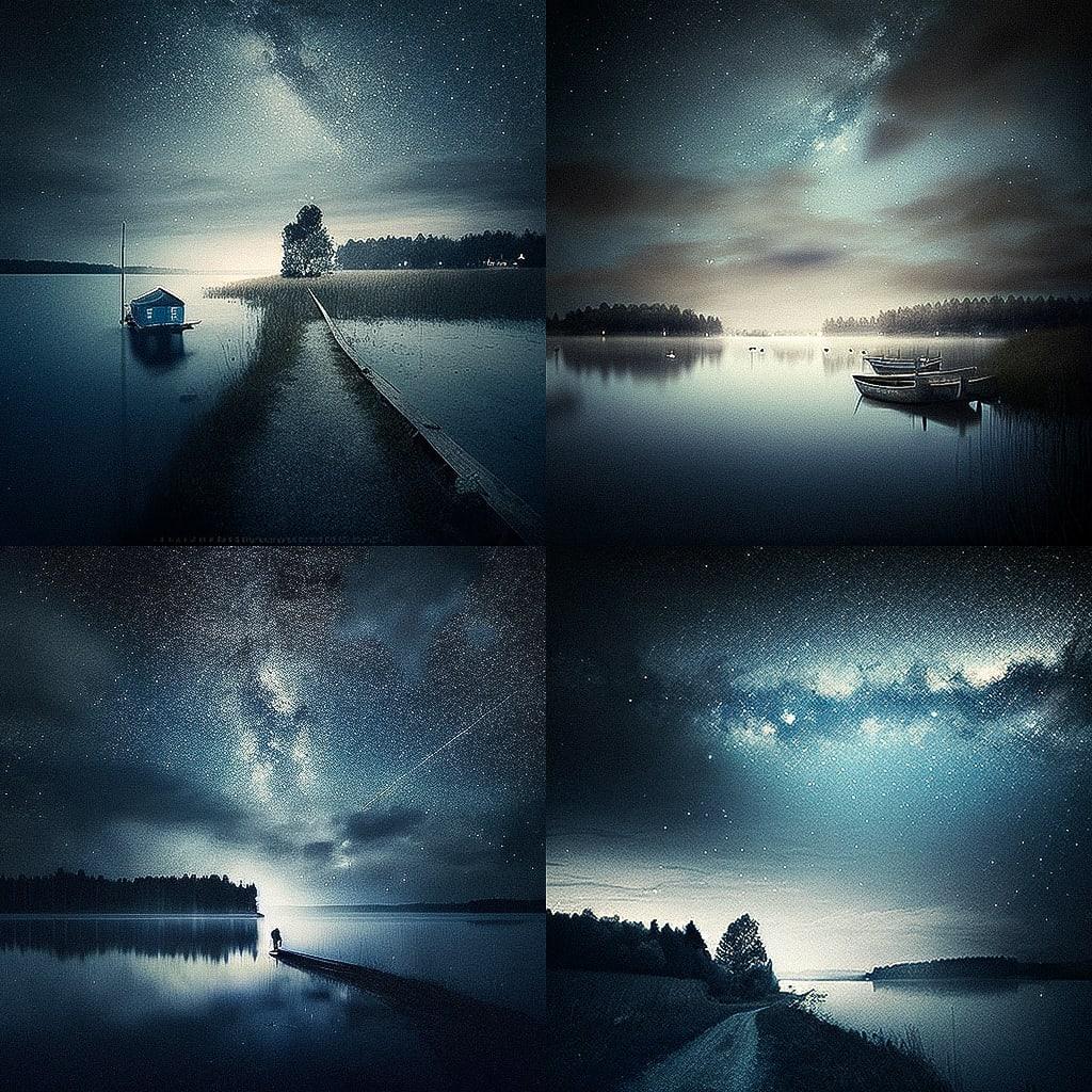 Mikko Lagerstedt style, Midjourney V4, render 1 of 4