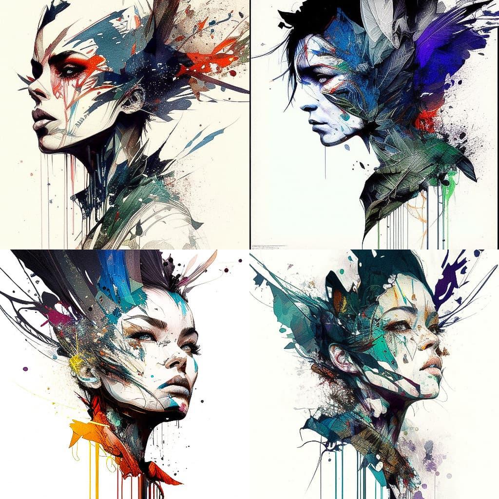 Minjae Lee style, Midjourney V4, render 1 of 4