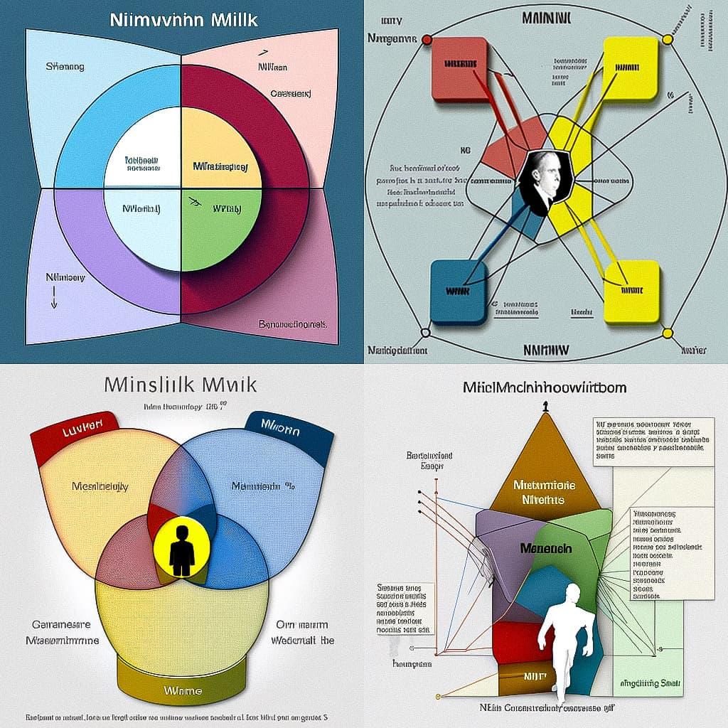 Minkowski diagram style, Midjourney V4, render 1 of 4