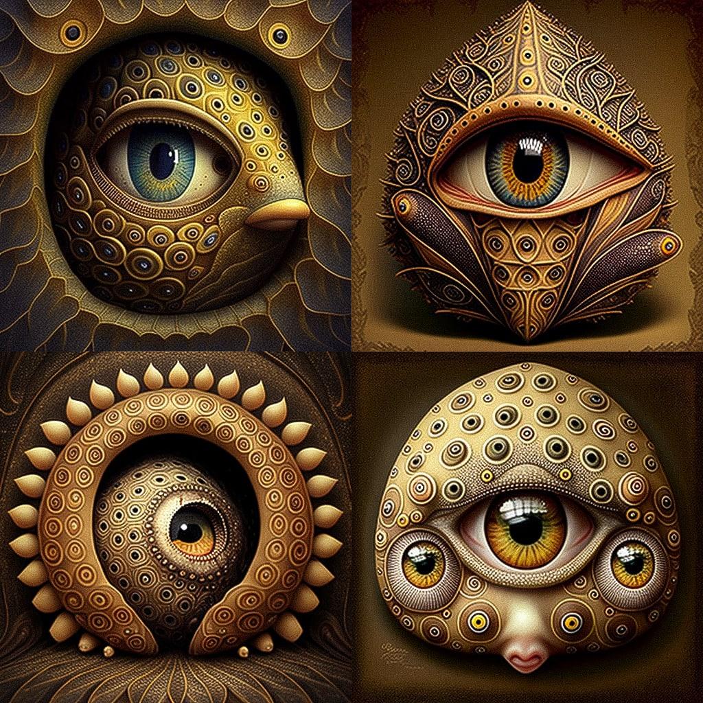 Naoto Hattori style, Midjourney V4, render 1 of 4
