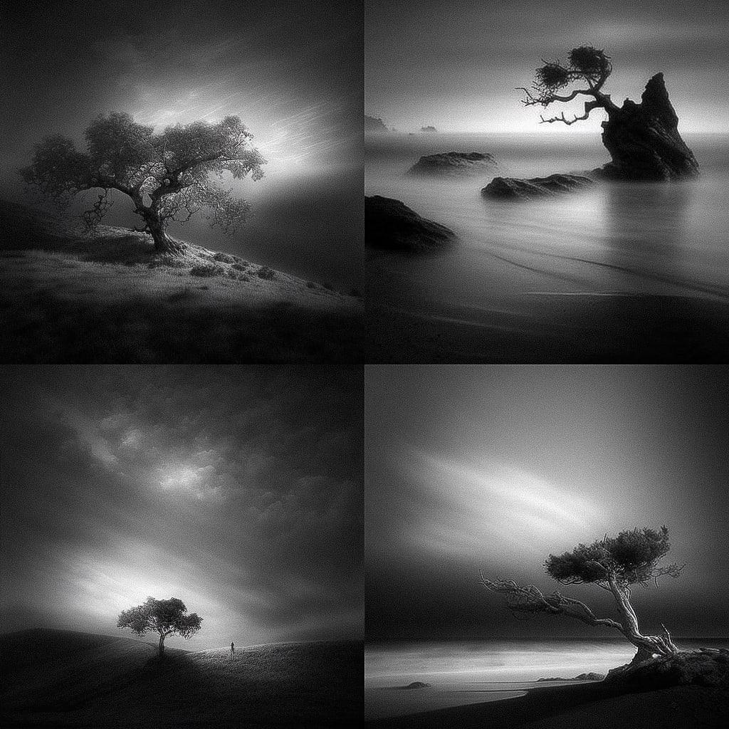 Nathan Wirth style, Midjourney V4, render 1 of 4