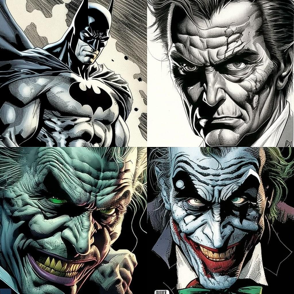 Neal Adams style, Midjourney V4, render 1 of 4