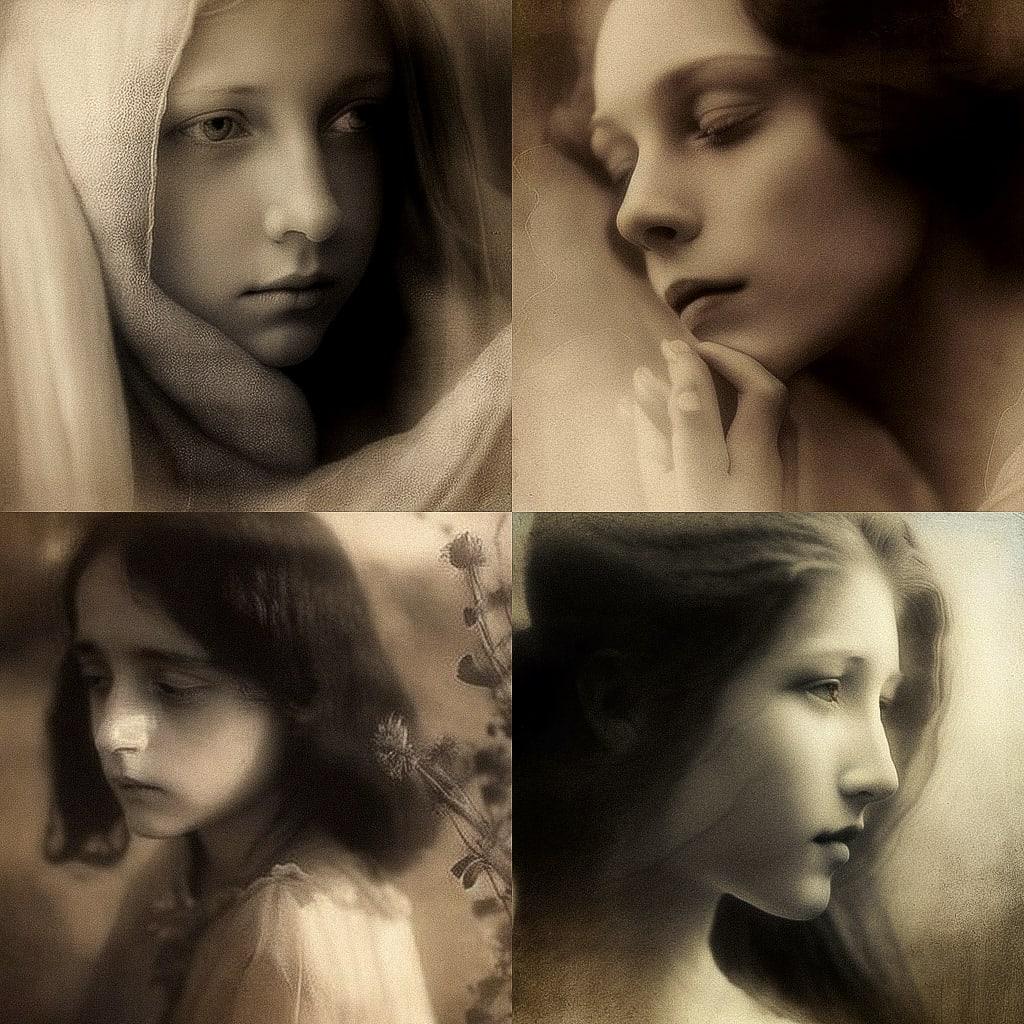 Nell Dorr style, Midjourney V4, render 1 of 4