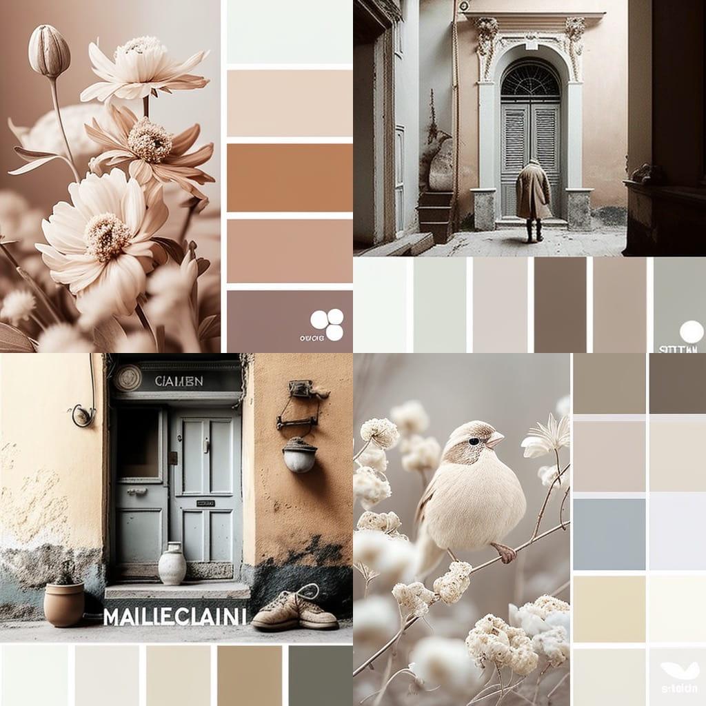 Neutral Color Scheme style, Midjourney V4, render 1 of 4