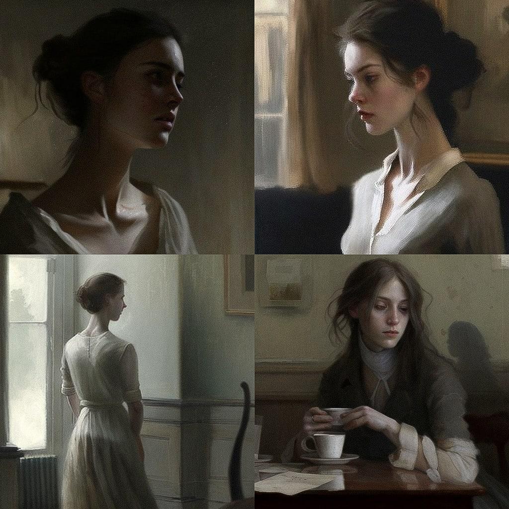 Nick Alm style, Midjourney V4, render 1 of 4