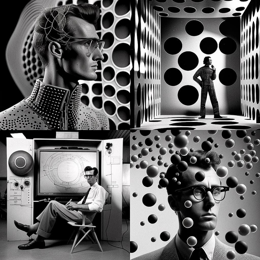 Norman McLaren style, Midjourney V4, render 1 of 4