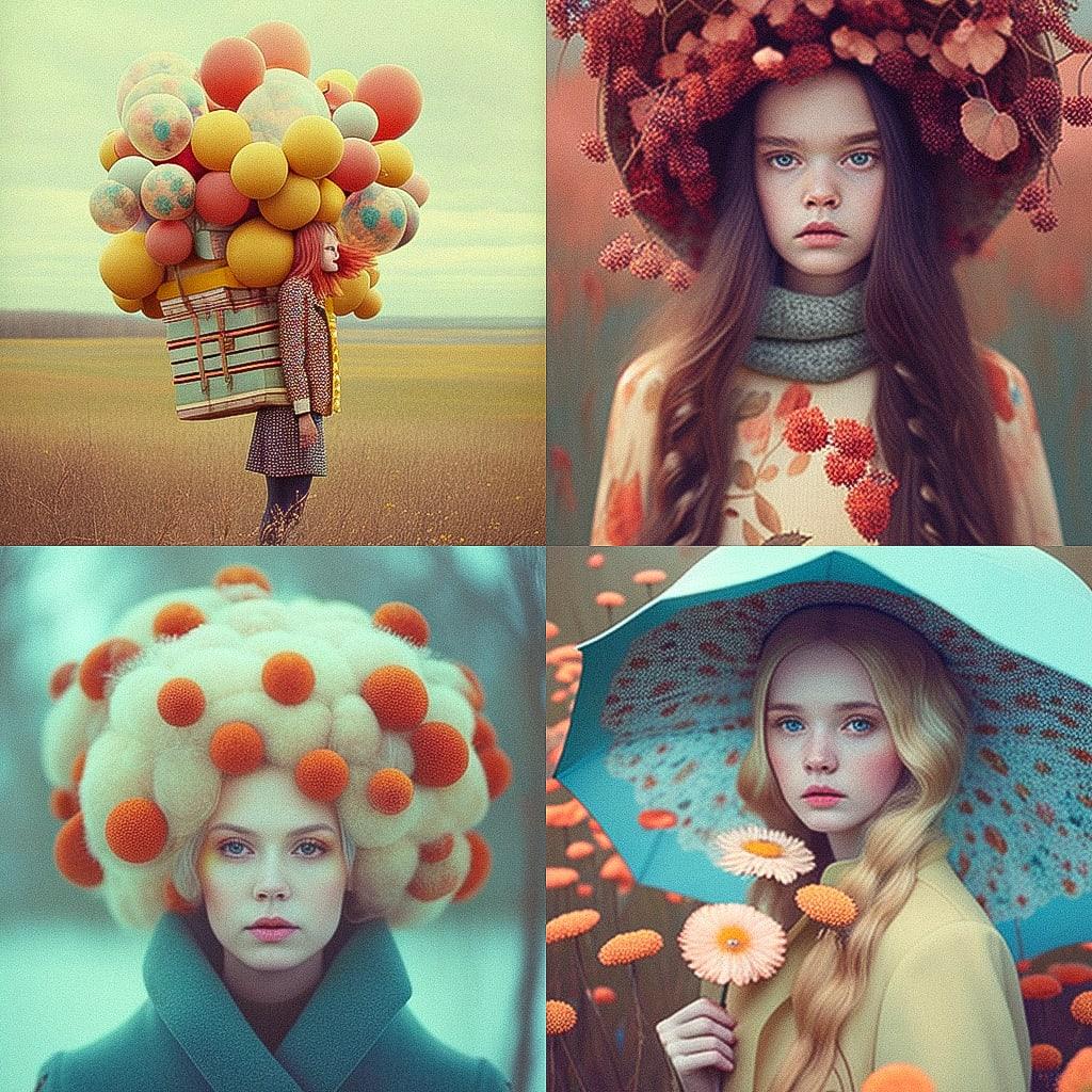 Oleg Oprisco style, Midjourney V4, render 1 of 4