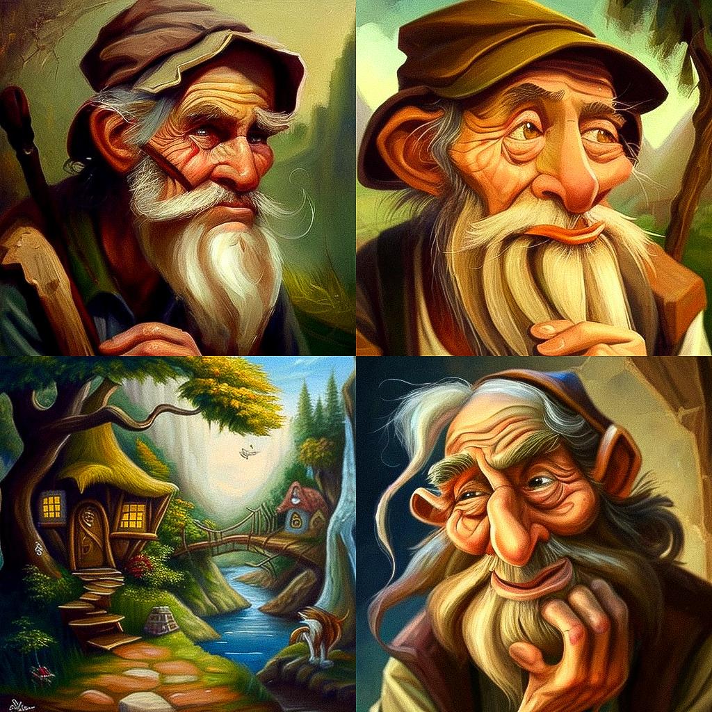 Oleg Shuplyak style, Midjourney V4, render 1 of 4
