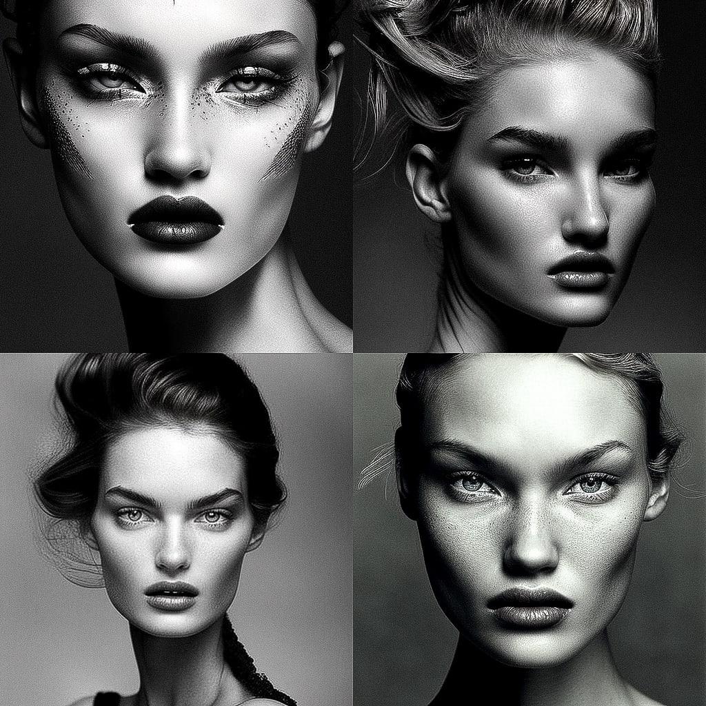 Patrick Demarchelier style, Midjourney V4, render 1 of 4