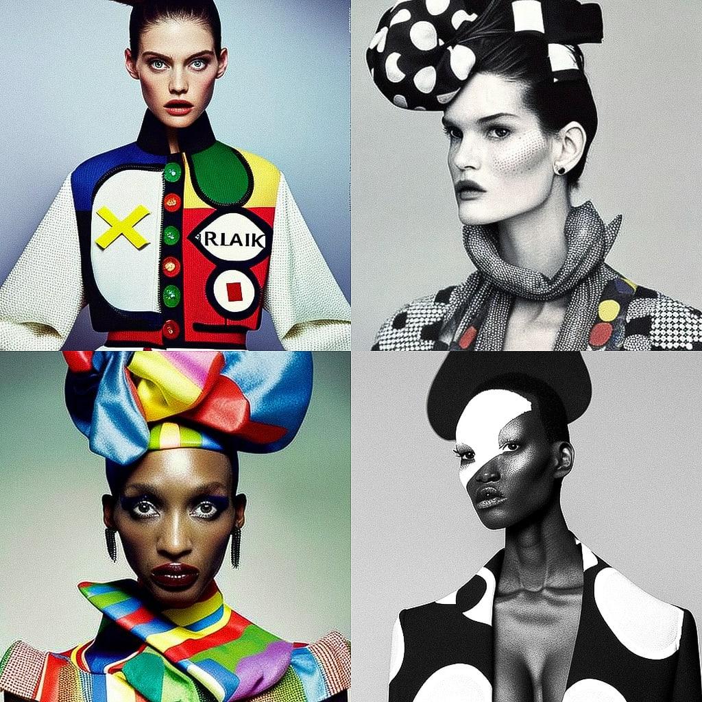 Patrick Kelly style, Midjourney V4, render 1 of 4
