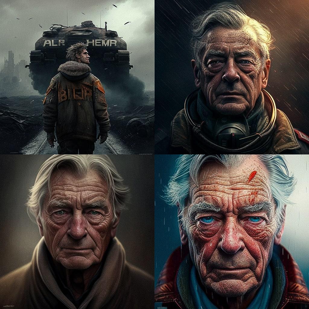 Paul Verhoeven style, Midjourney V4, render 1 of 4