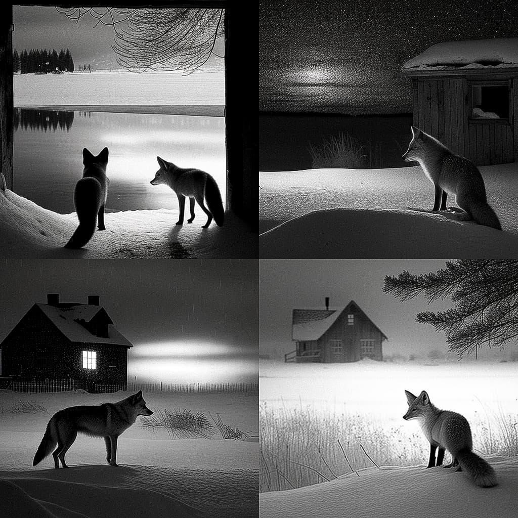 Pentti Sammallahti style, Midjourney V4, render 1 of 4