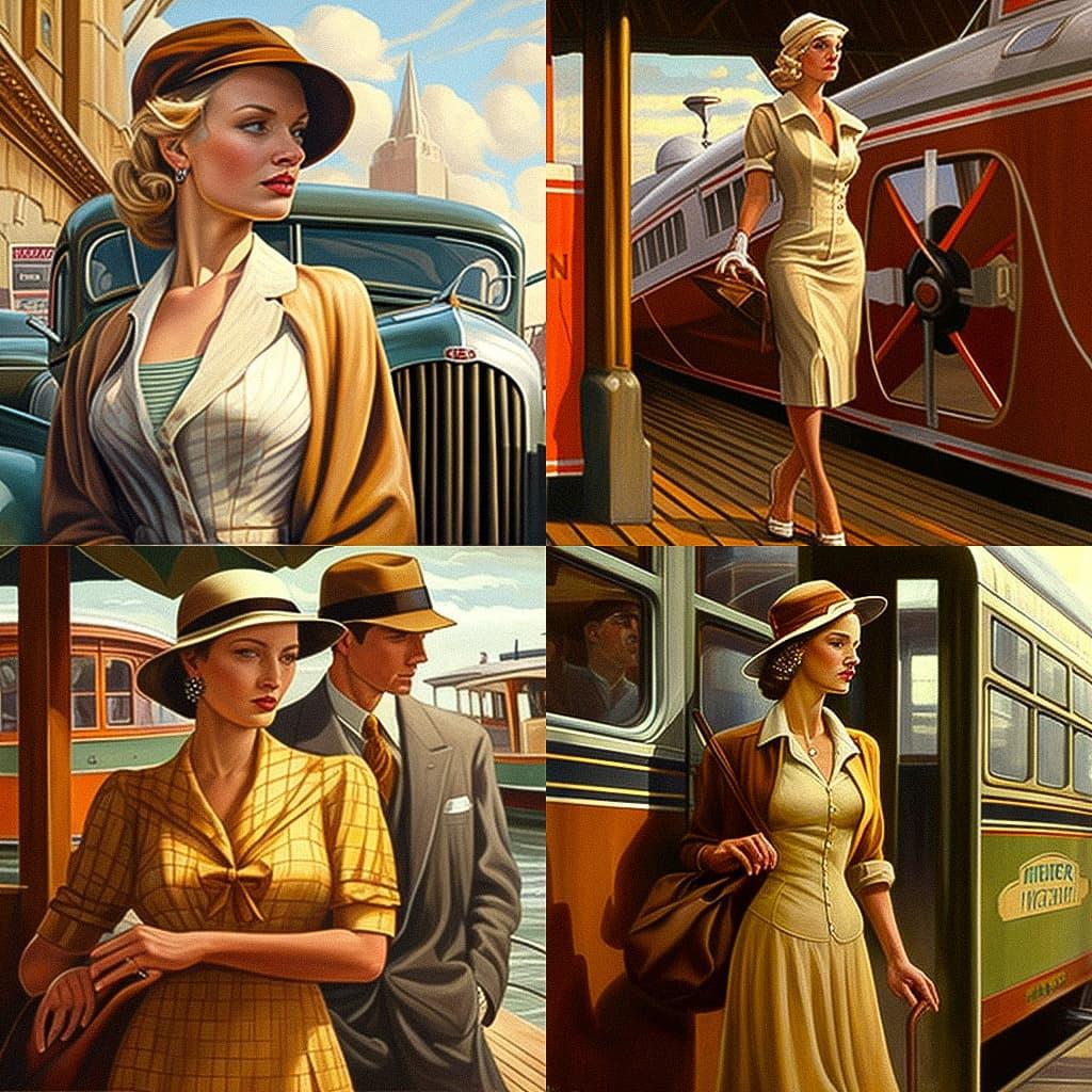 Peregrine Heathcote style, Midjourney V4, render 1 of 4