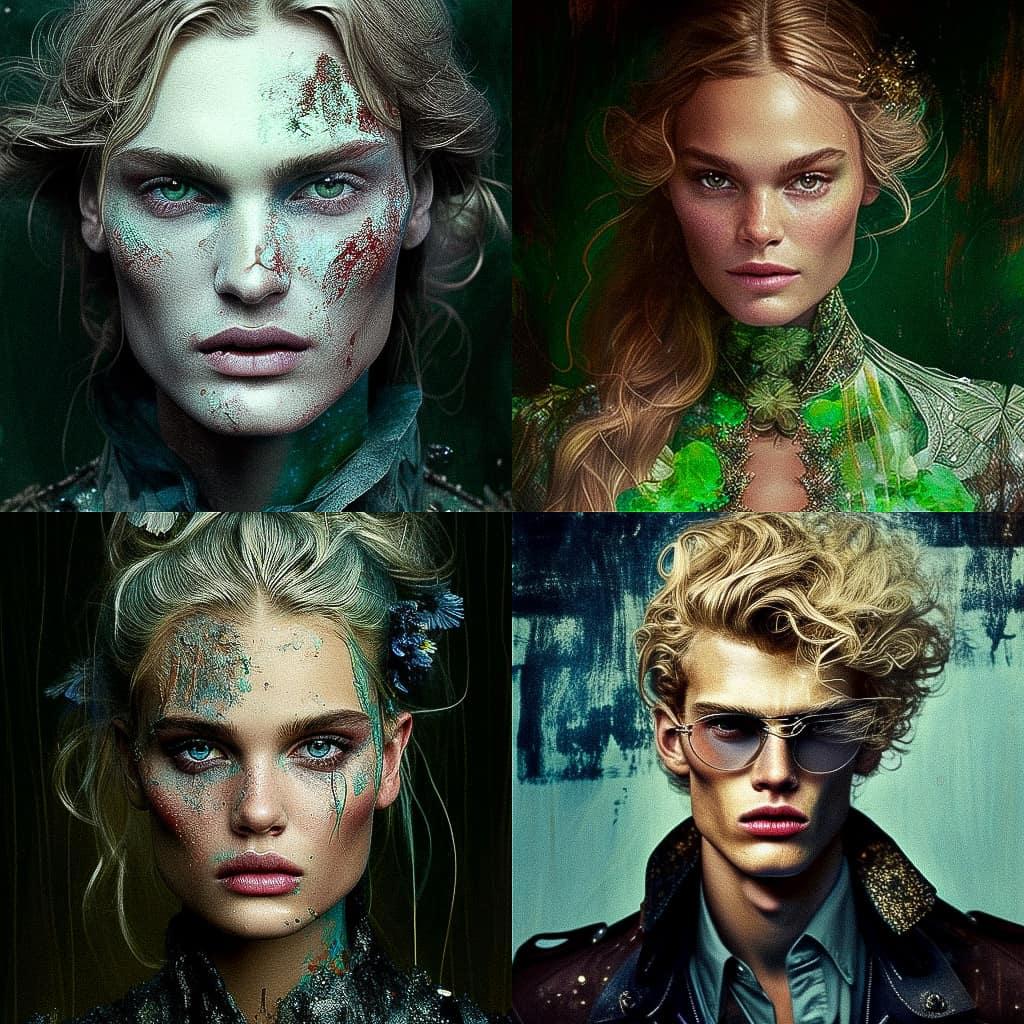 Peter Dundas style, Midjourney V4, render 1 of 4