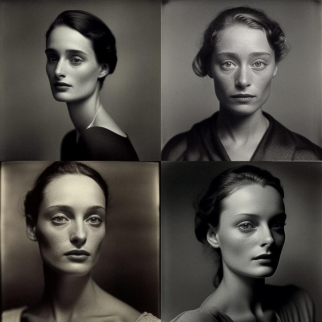 Peter Hujar style, Midjourney V4, render 1 of 4