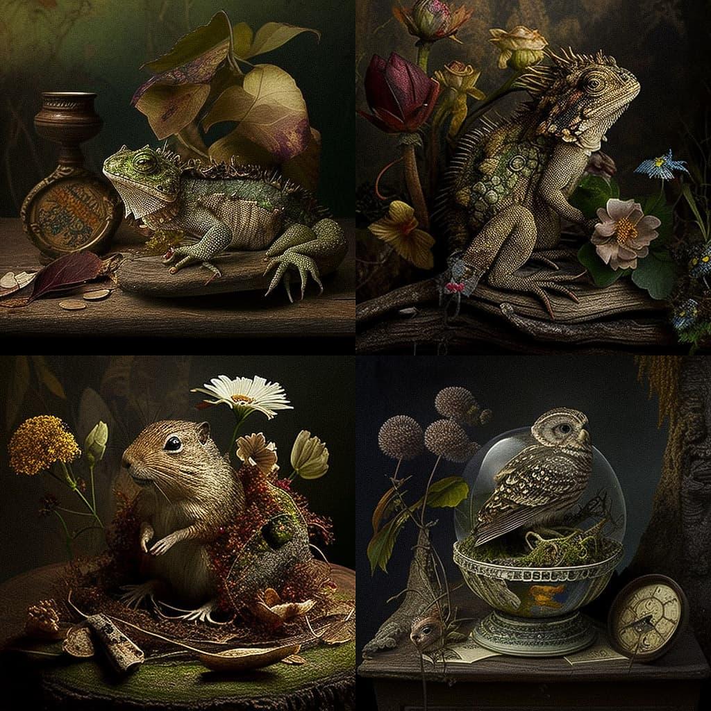 Peter Lippmann style, Midjourney V4, render 1 of 4