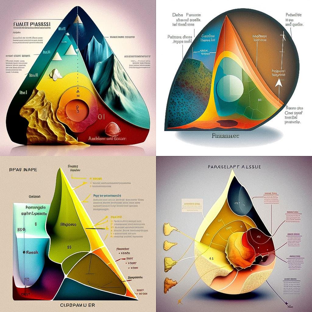 Phase diagram style, Midjourney V4, render 1 of 4