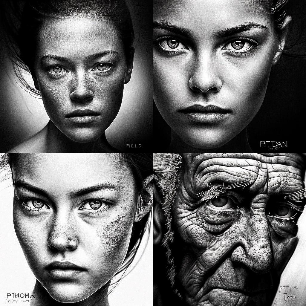 Platon style, Midjourney V4, render 1 of 4