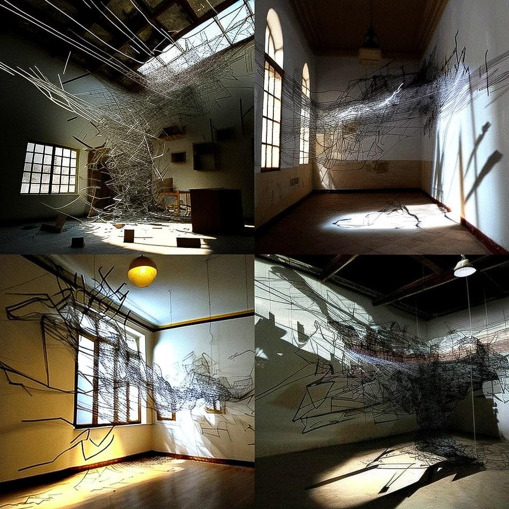 Rashad Alakbarov style, Midjourney V4, render 1 of 4