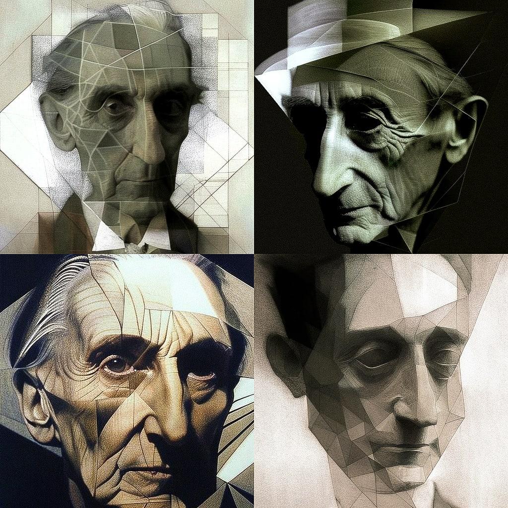 Raymond Duchamp-Villon style, Midjourney V4, render 1 of 4