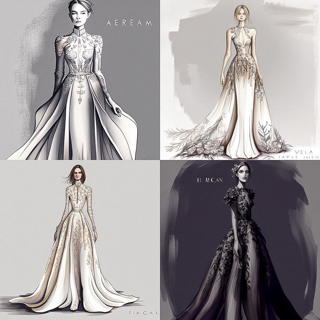 Reem Acra style, Midjourney V4, render 1 of 4