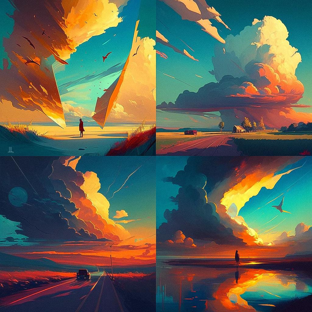 RHADS style, Midjourney V4, render 1 of 4