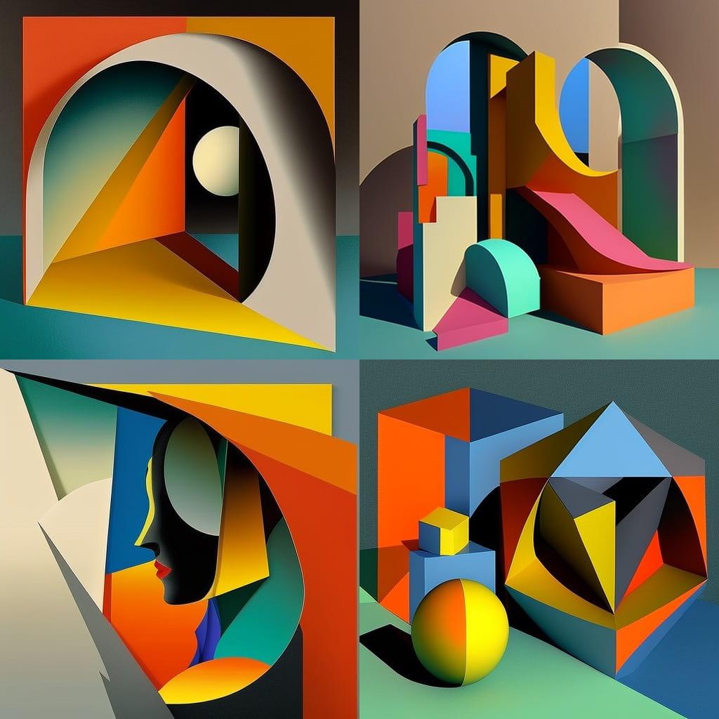 Richard Caldicott style, Midjourney V4, render 1 of 4