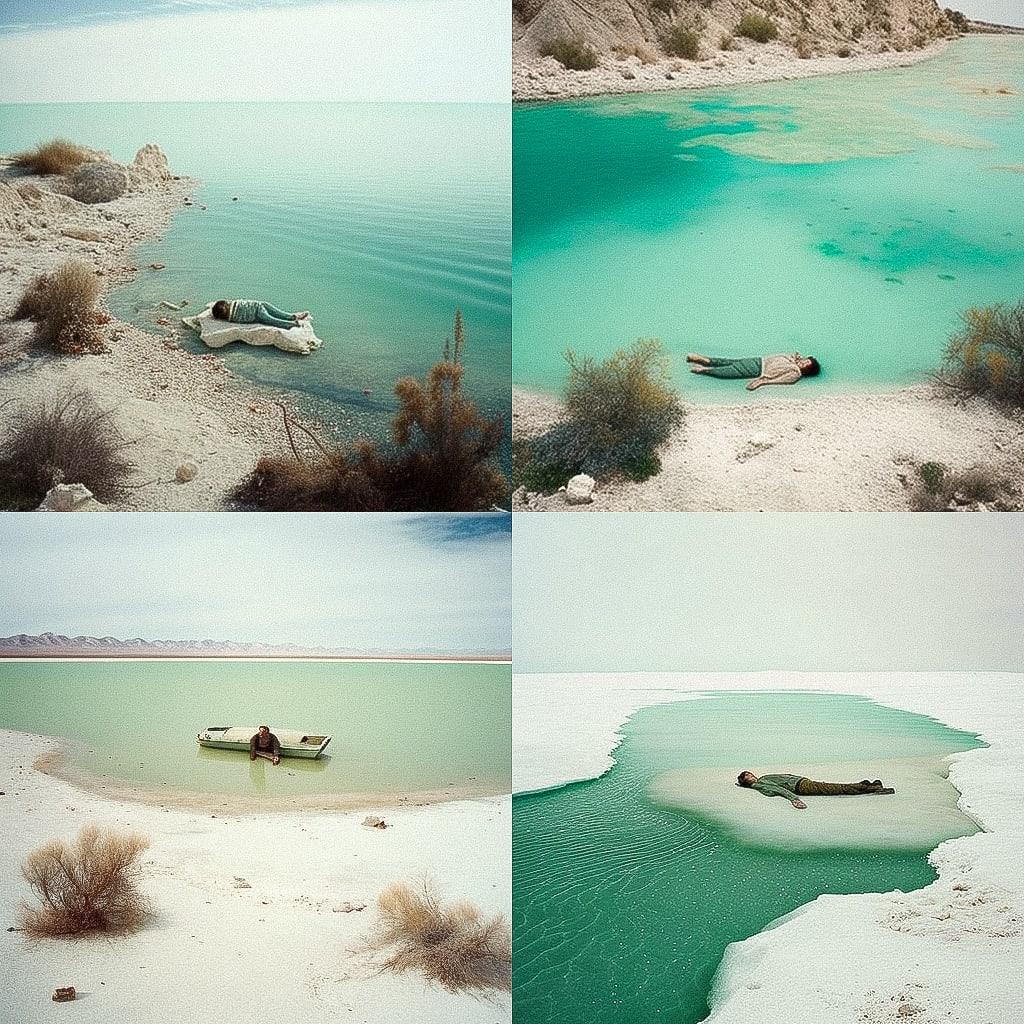 Richard Misrach style, Midjourney V4, render 1 of 4
