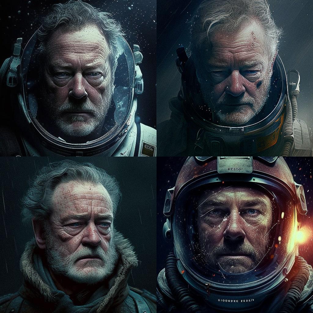 Ridley Scott style, Midjourney V4, render 1 of 4