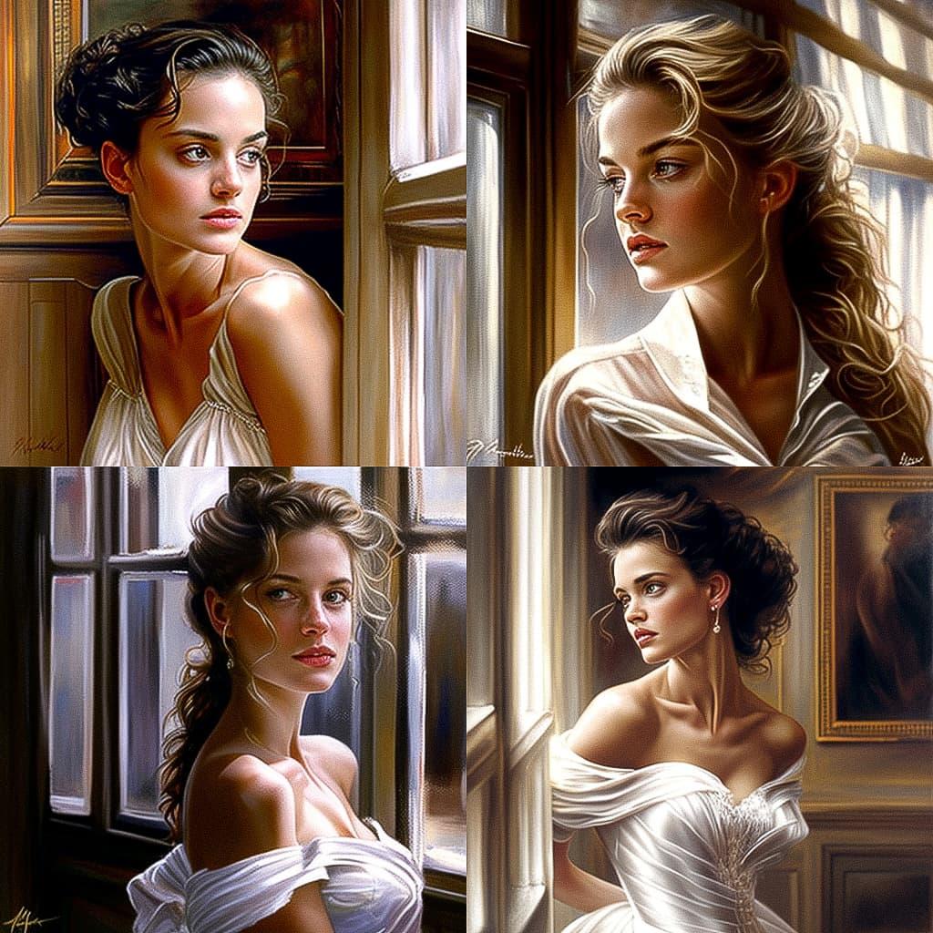 Rob Hefferan style, Midjourney V4, render 1 of 4