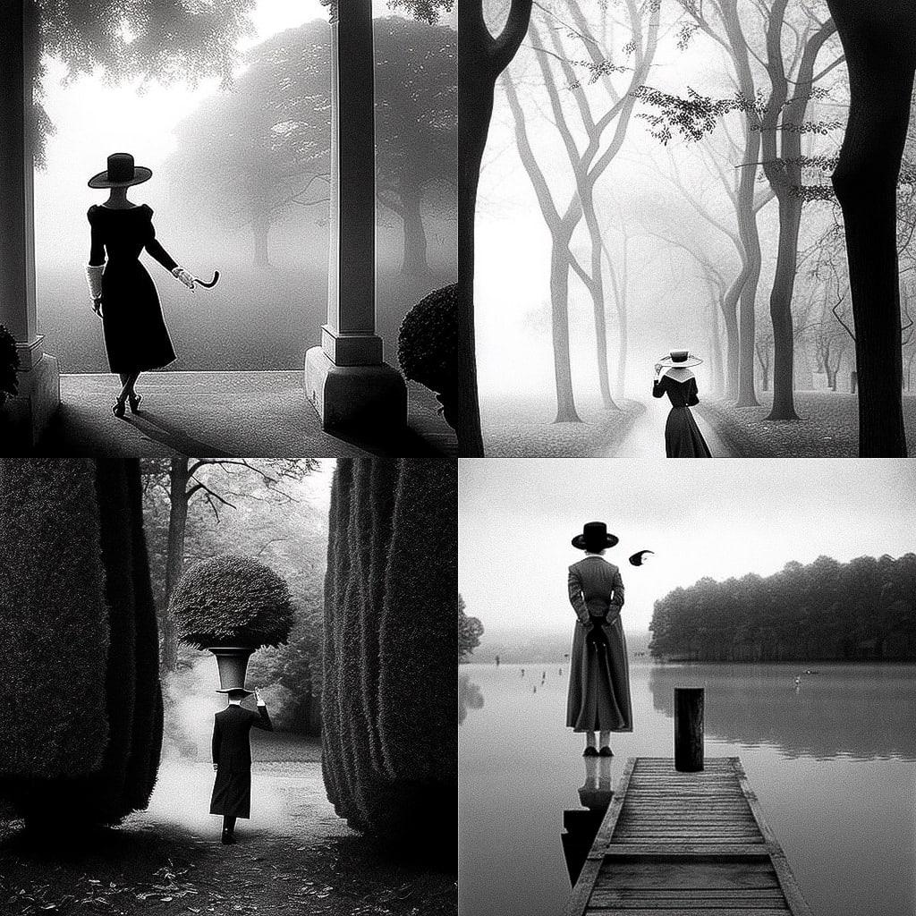 Rodney Smith style, Midjourney V4, render 1 of 4
