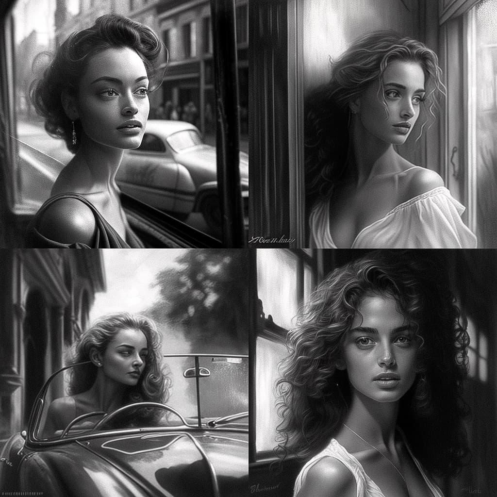 Ruslan Lobanov style, Midjourney V4, render 1 of 4