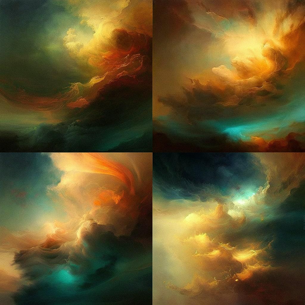 Samantha Keely Smith style, Midjourney V4, render 1 of 4