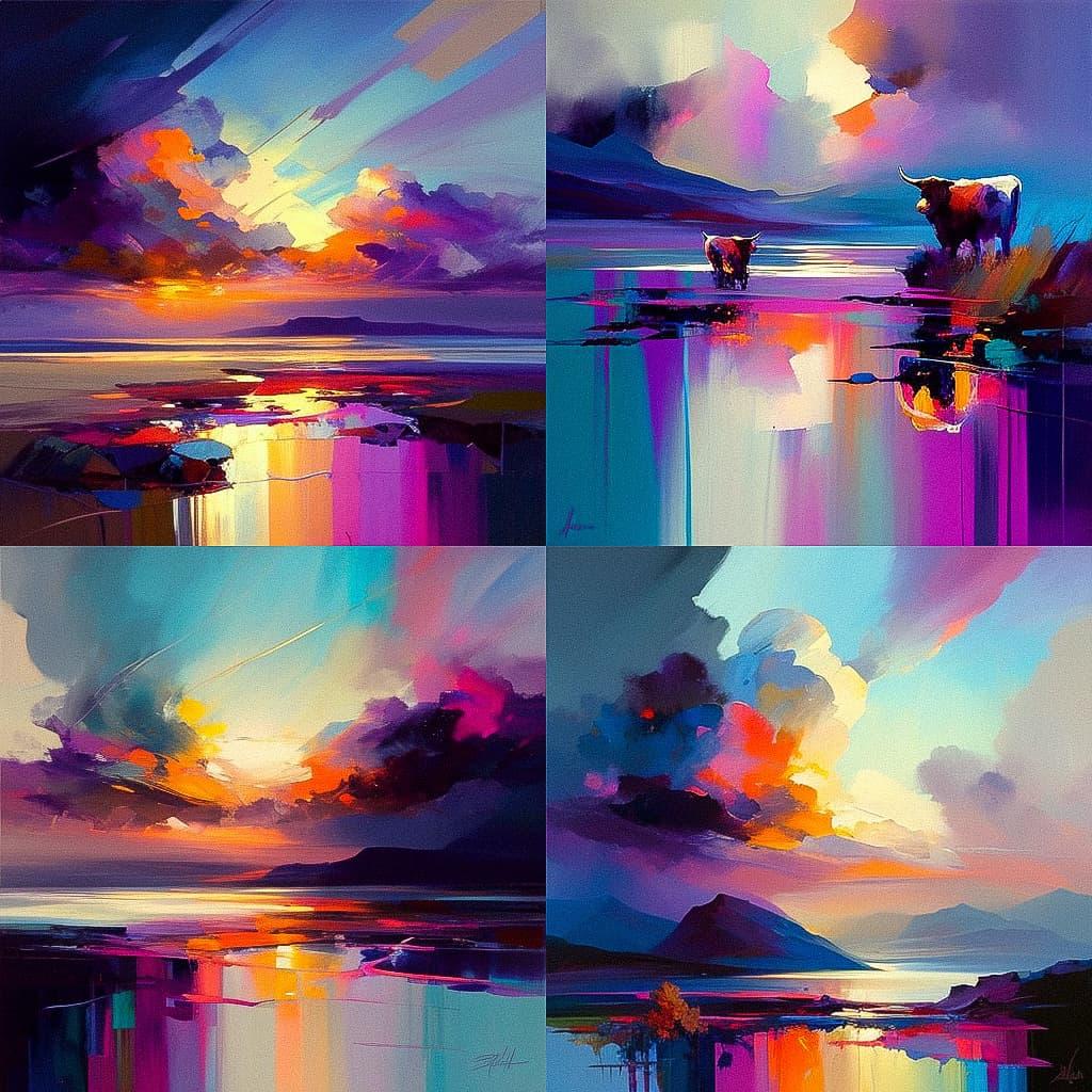 Scott Naismith style, Midjourney V4, render 1 of 4
