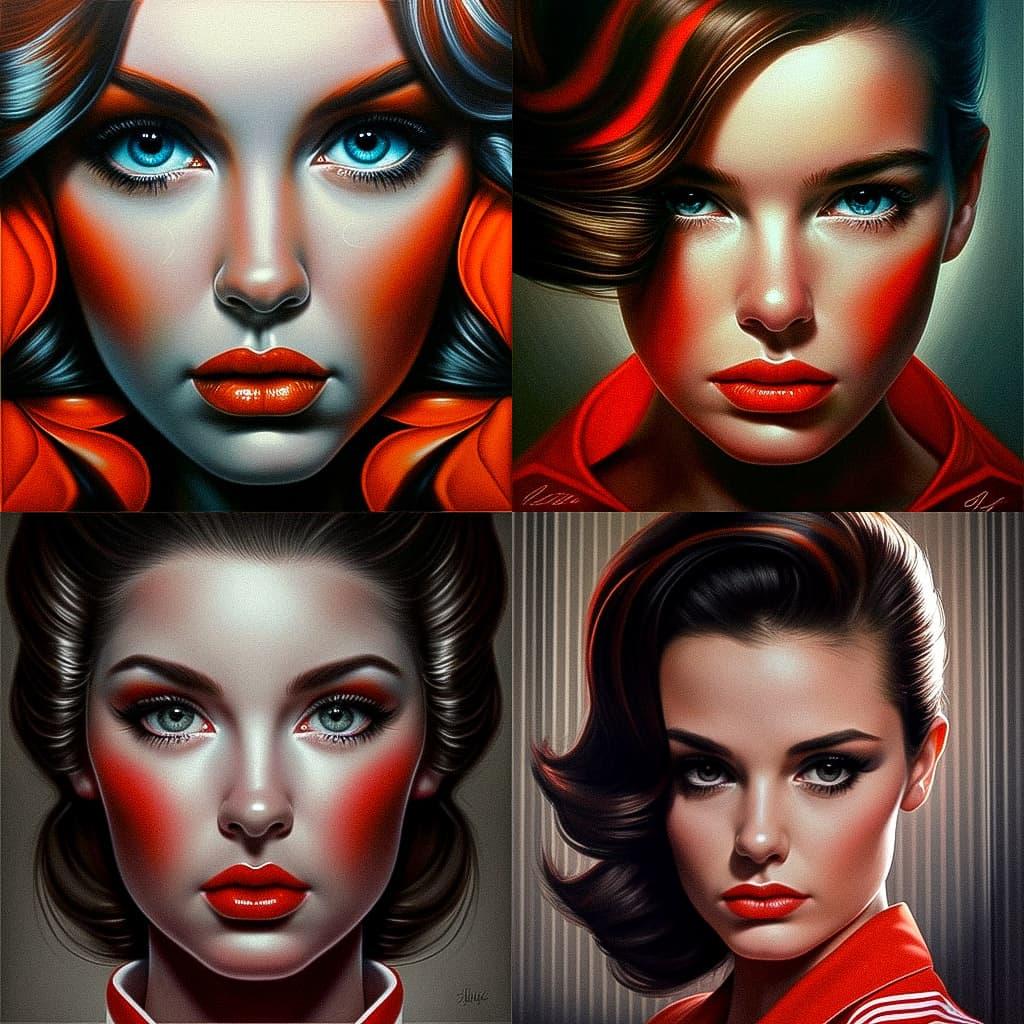 Scott Rohlfs style, Midjourney V4, render 1 of 4