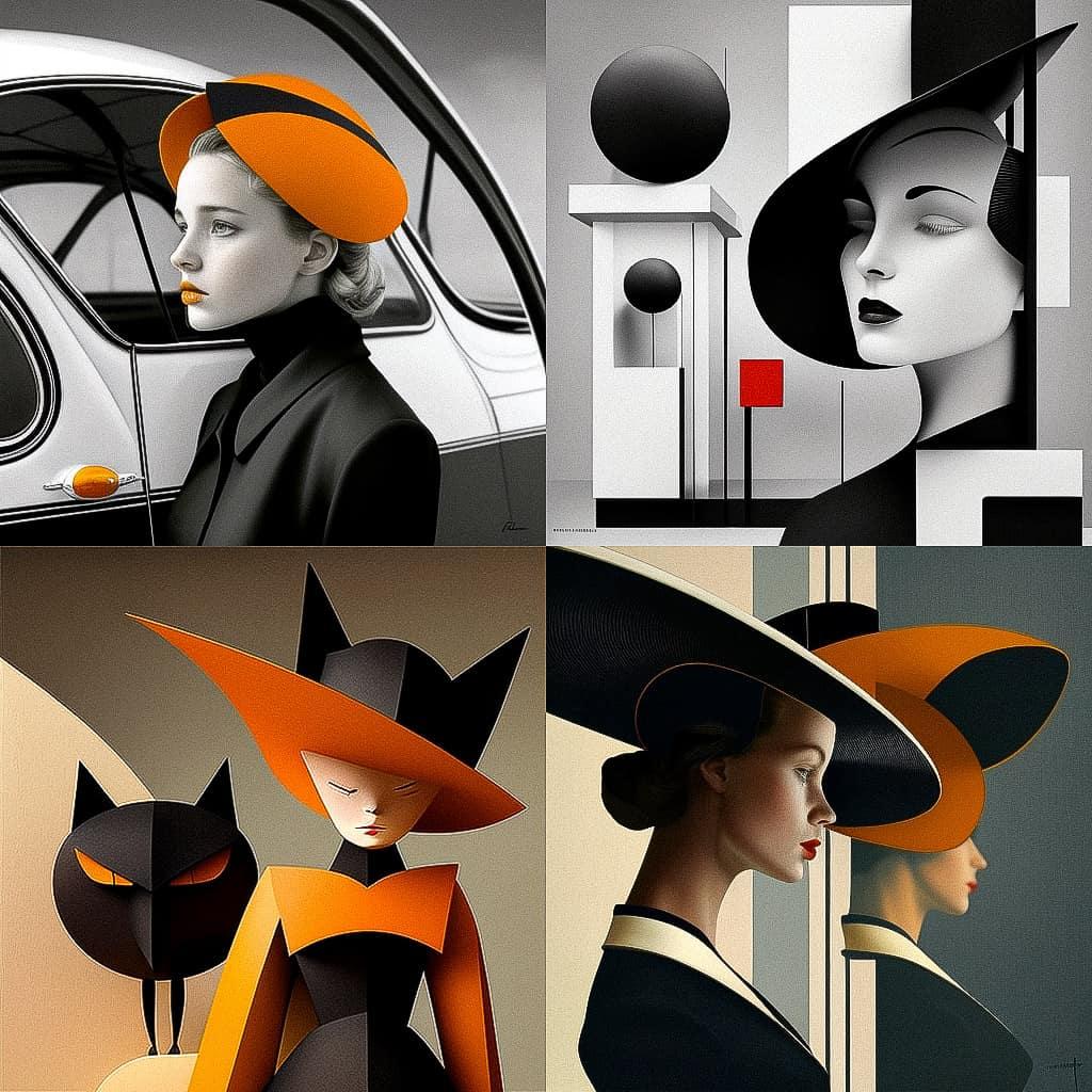 Serge Mouille style, Midjourney V4, render 1 of 4