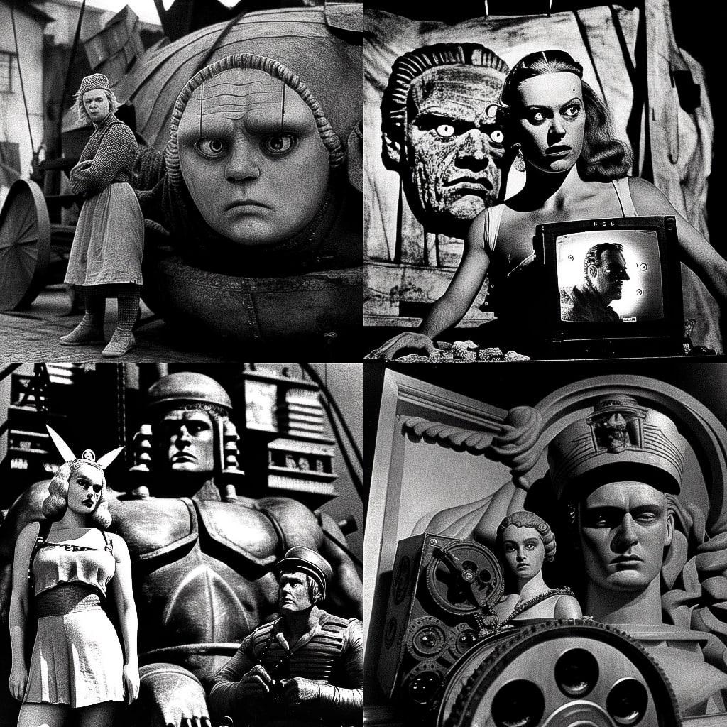 Sergei Eisenstein style, Midjourney V4, render 1 of 4