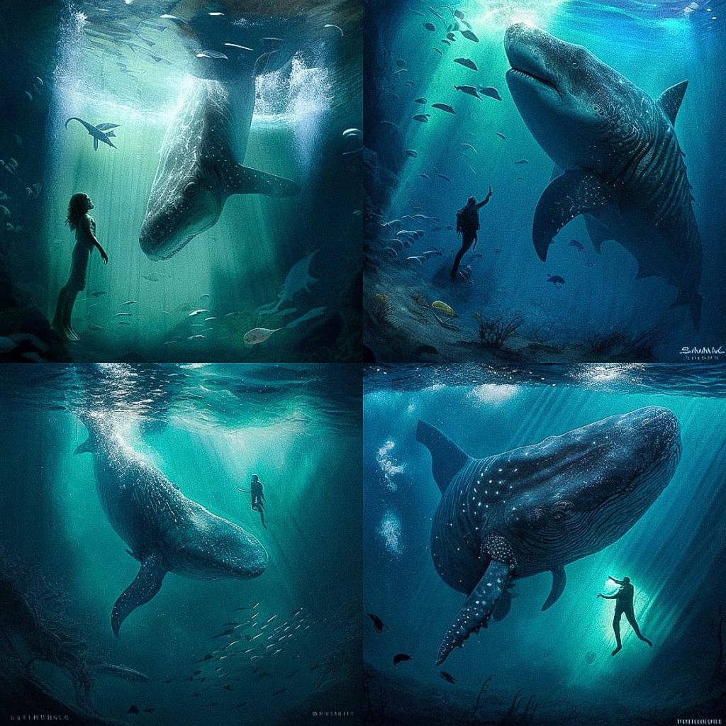 Shawn Heinrichs style, Midjourney V4, render 1 of 4