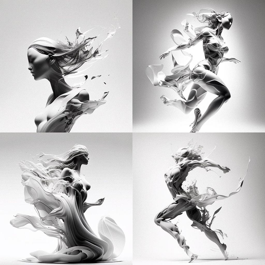 Shinichi Maruyama style, Midjourney V4, render 1 of 4