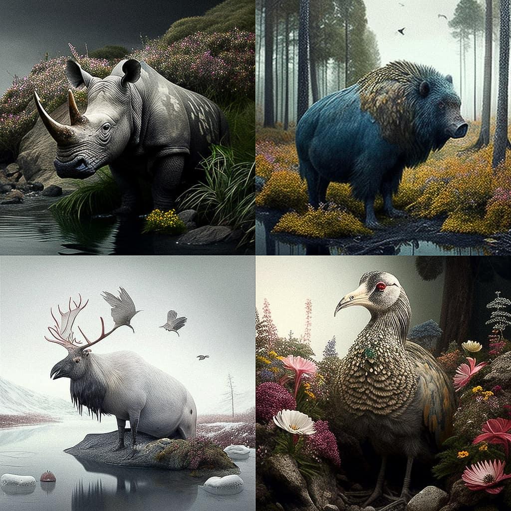 Simen Johan style, Midjourney V4, render 1 of 4