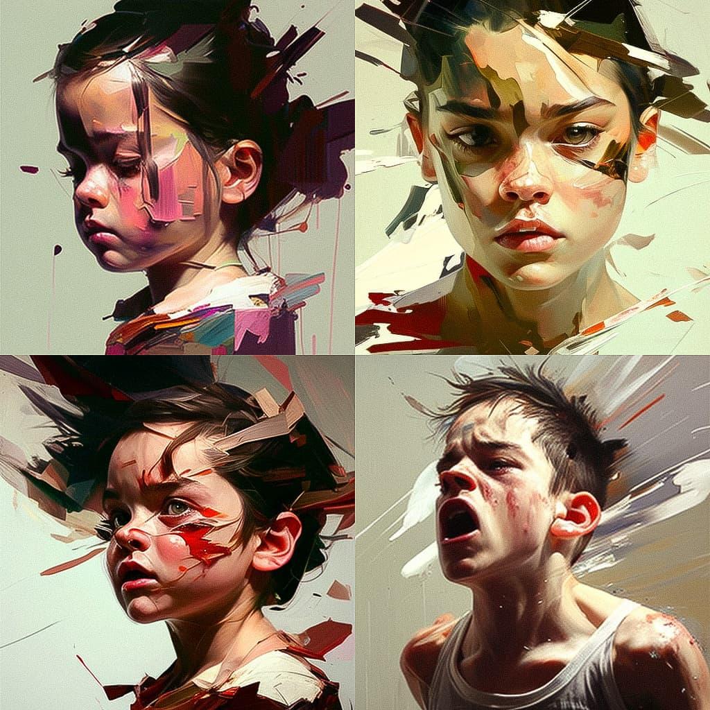 Simon Birch style, Midjourney V4, render 1 of 4