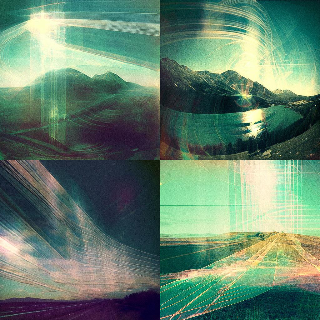 Solargraph style, Midjourney V4, render 1 of 4