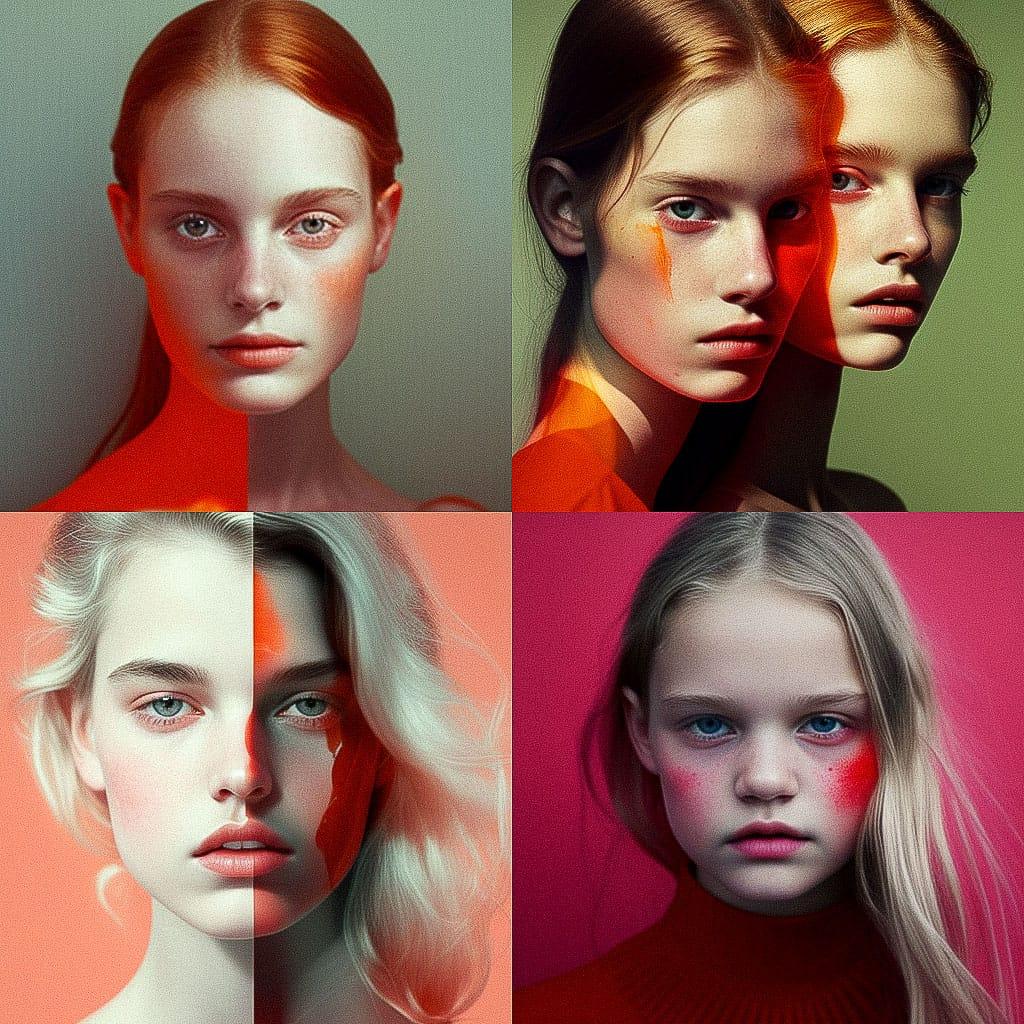 Sophie Delaporte style, Midjourney V4, render 1 of 4